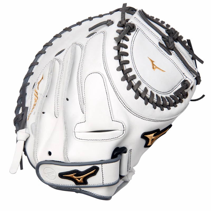 MVP Prime Fastpitch Softball Catcher's Mitt 34", BioSoft Leather, Center Pocket Design