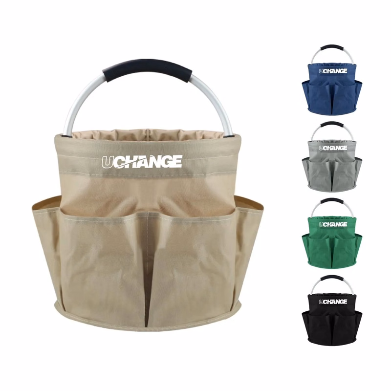 Collapsible Storage Caddy Multi-Use Organizer Tote Basket