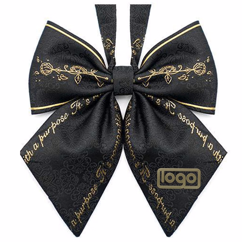 Gothic Rose Bow Tie