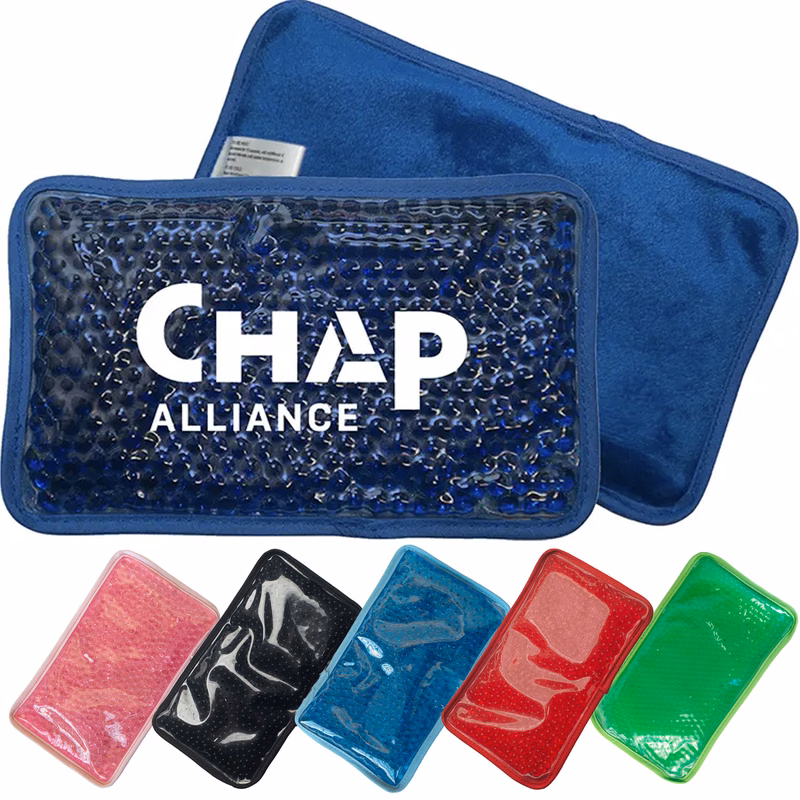 Hot/Cold Plush Gel Bead Packs - Large Rectangle