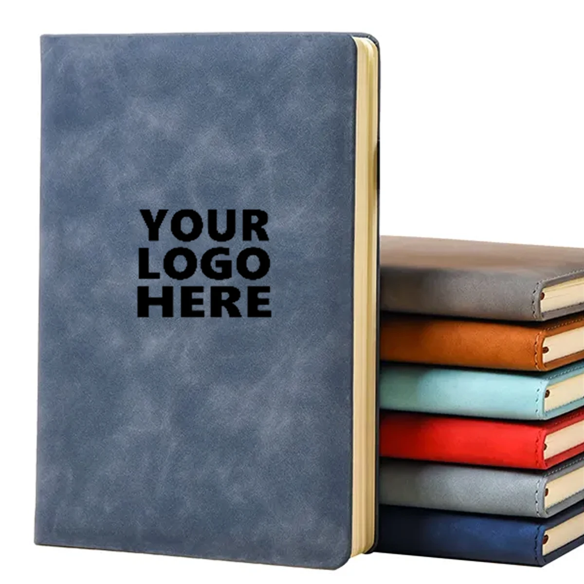 A5 PU Leather Notebook 100 Pages with Ribbon Marker 1