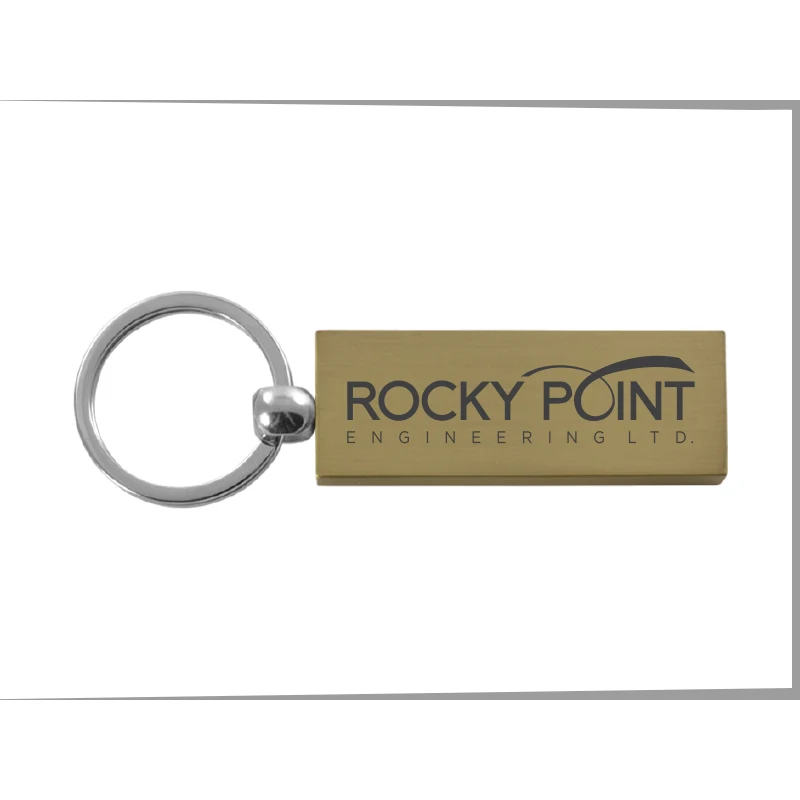 Executive Rectangle Key Chain 1
