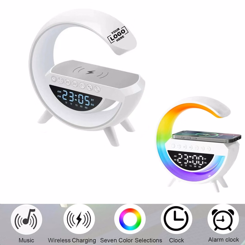 G-Shaped Wireless Charging Speaker Lamp