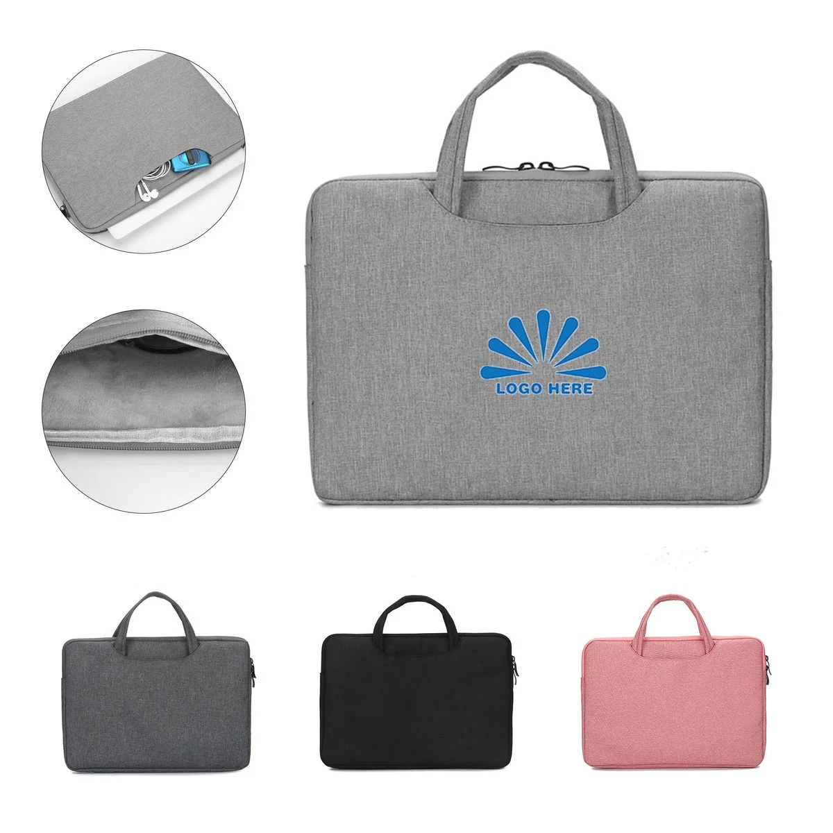 Laptop Carrying Case Zipper Computer Sleeves 1