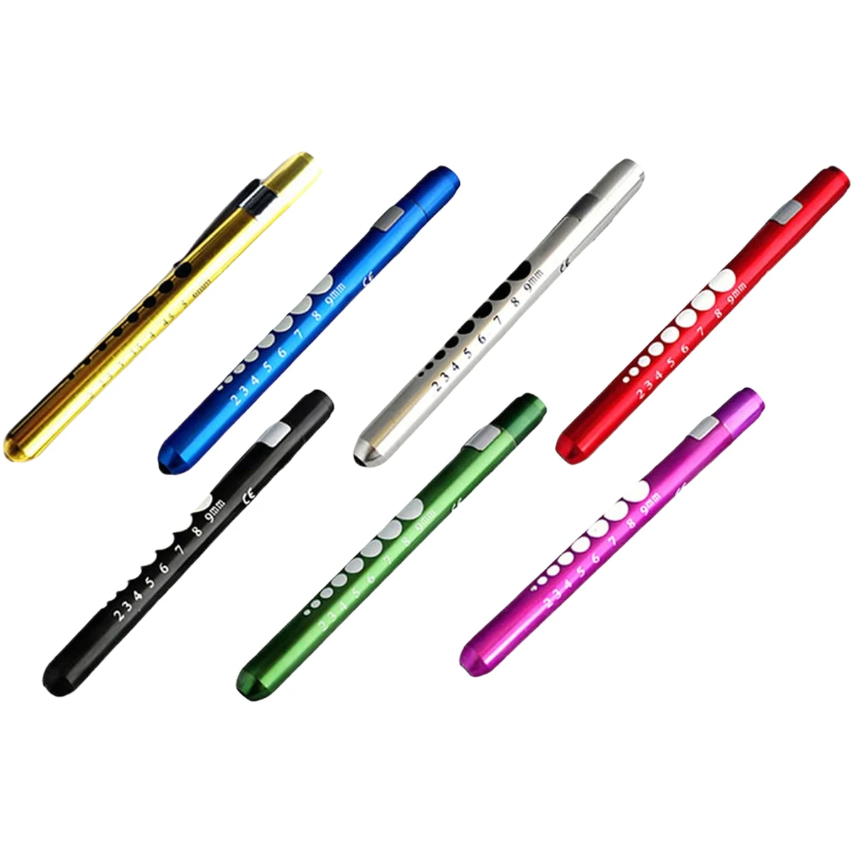 Small Medical Penlight With Pupil Gauge MOQ10 1