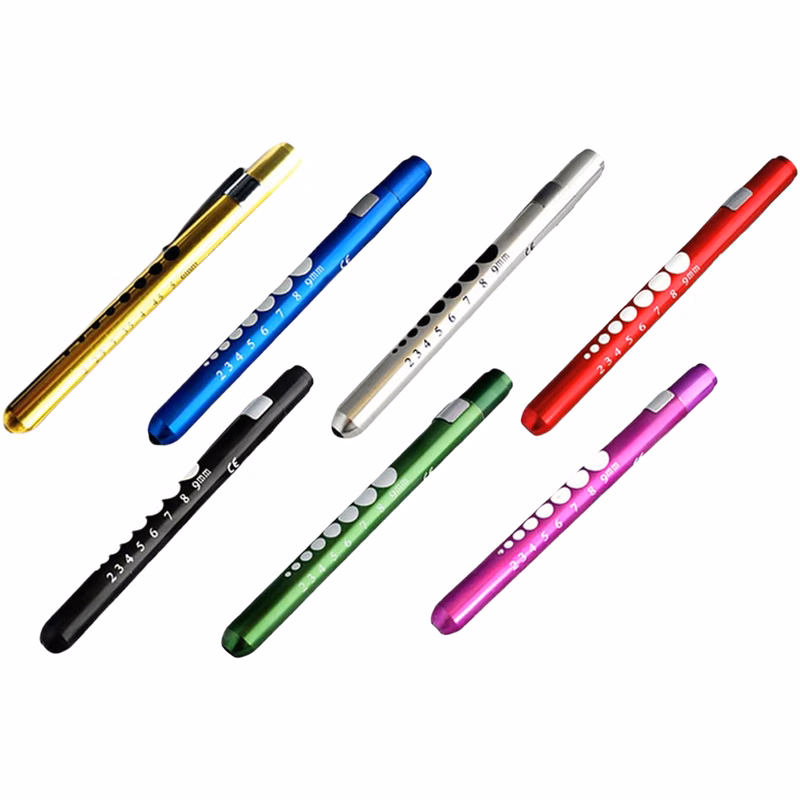 Small Medical Penlight With Pupil Gauge MOQ10