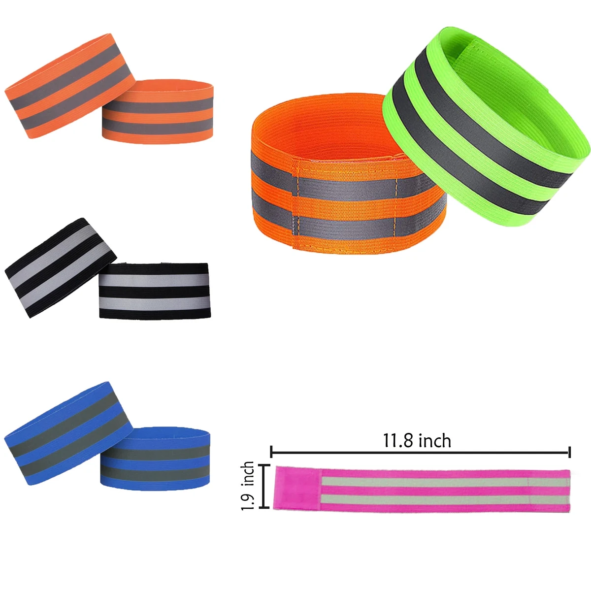 Reflective Wrist Strap MOQ 100Pairs 1