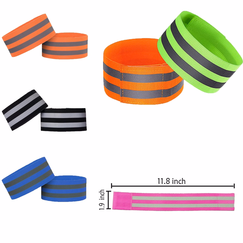 Reflective Wrist Strap  MOQ 100Pairs