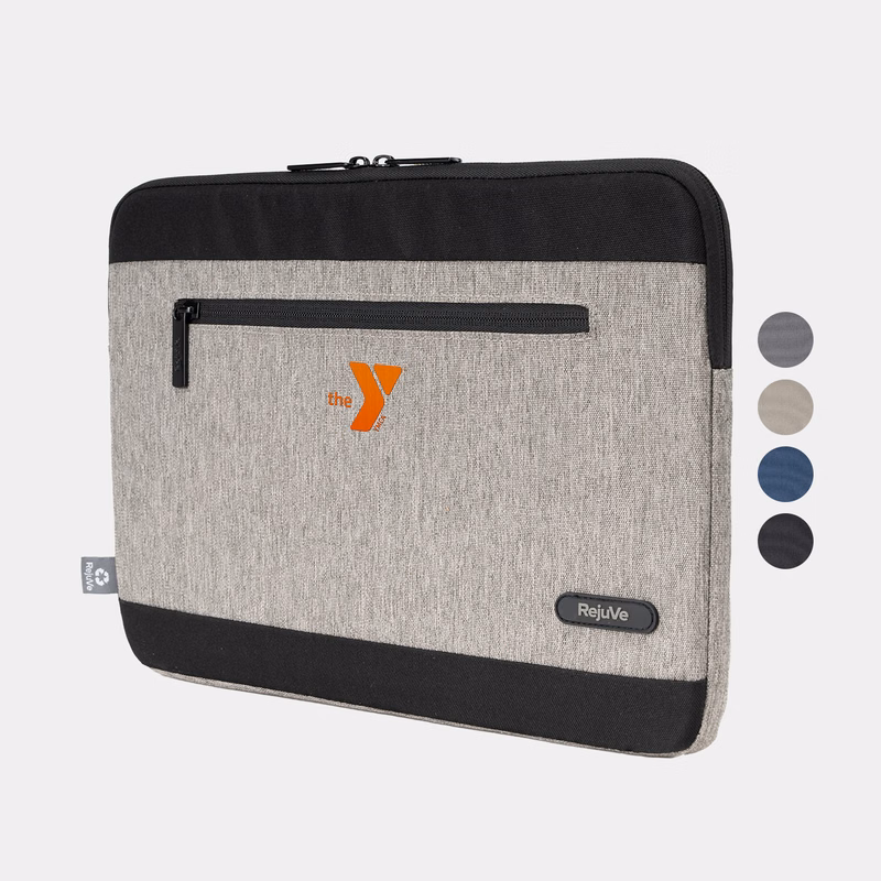 RejuVe® MILANO Recycled Heather Modern Sleek Professional 15" Laptop Sleeve