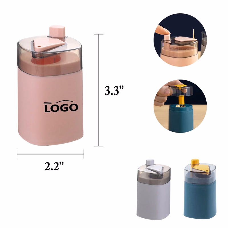 MOQ50 Automatic Pop up Toothpick Dispenserk "