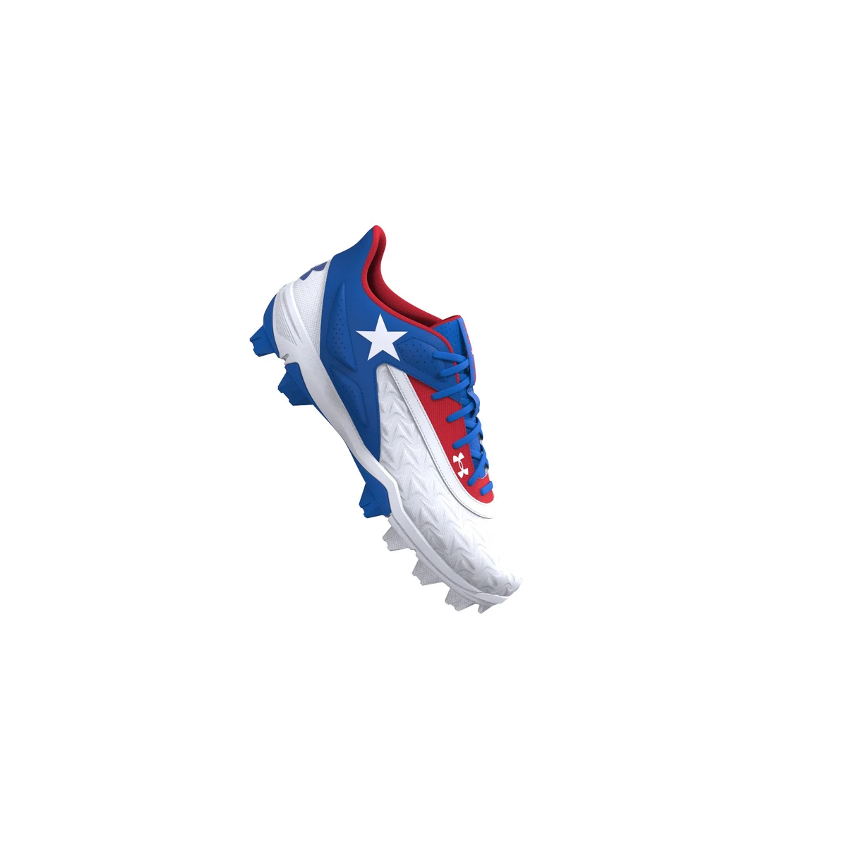 UA Leadoff Low RM Texas Jr. Boys' Baseball Cleats 1