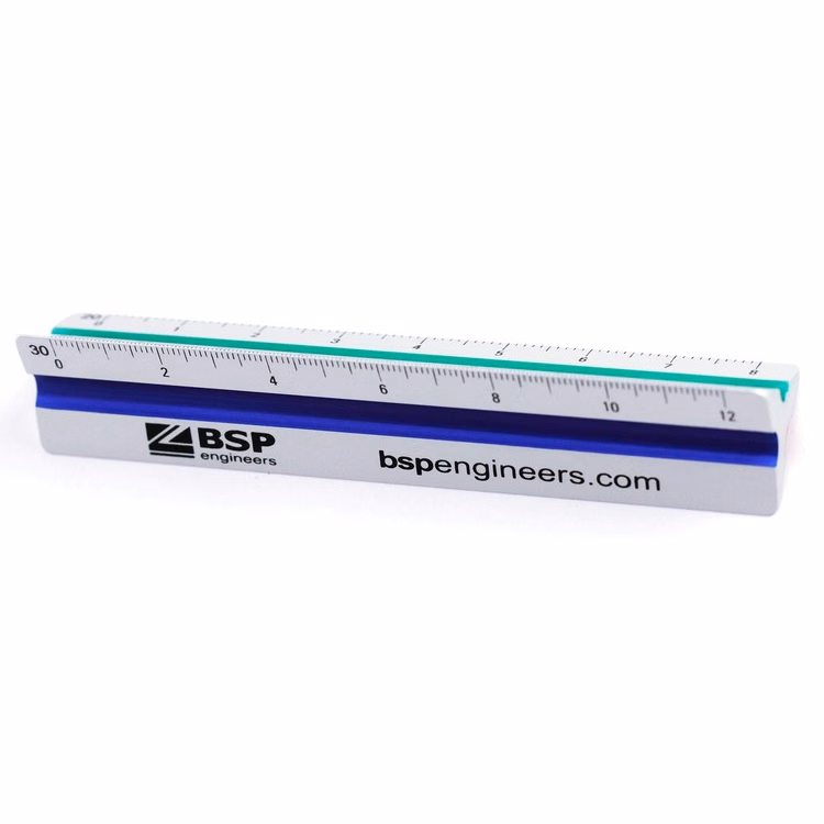 4" Color-Coded Engineer Solid Scale