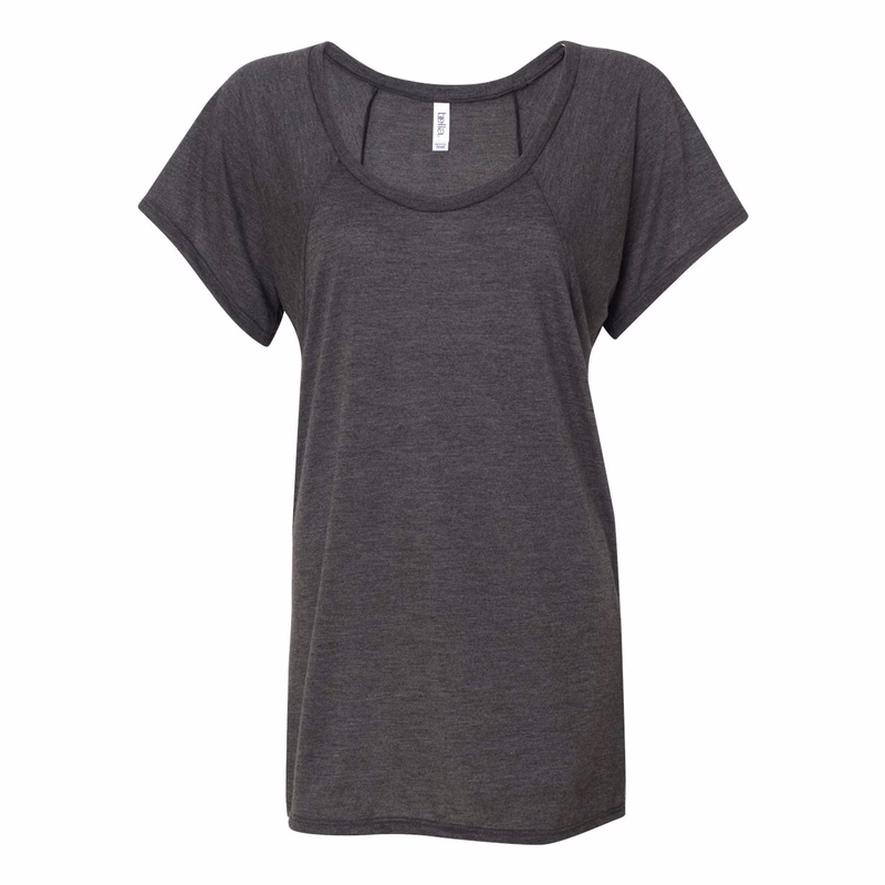 Women's Flowy Raglan Tee - 8801