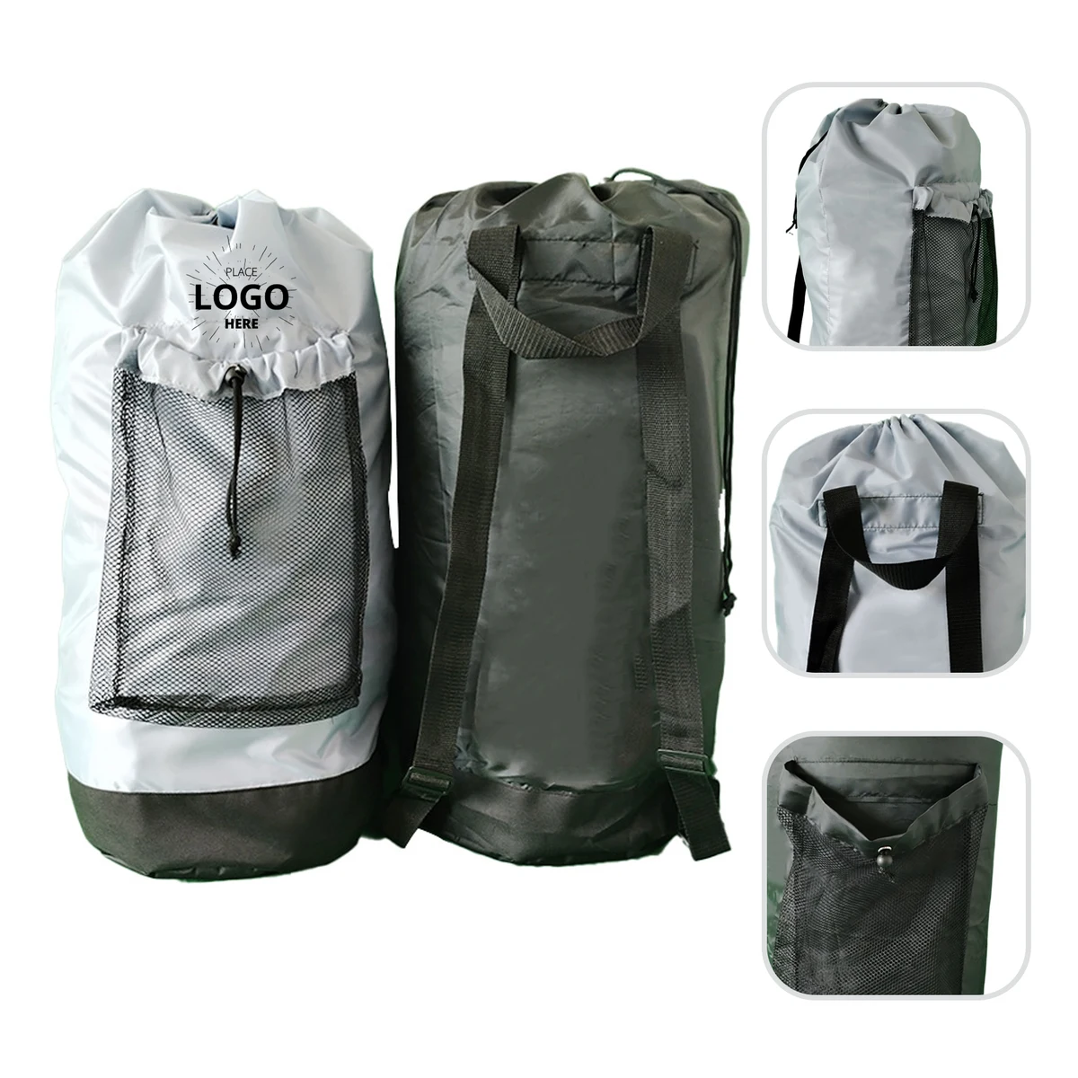 Laundry Backpack with Adjustable Straps 1