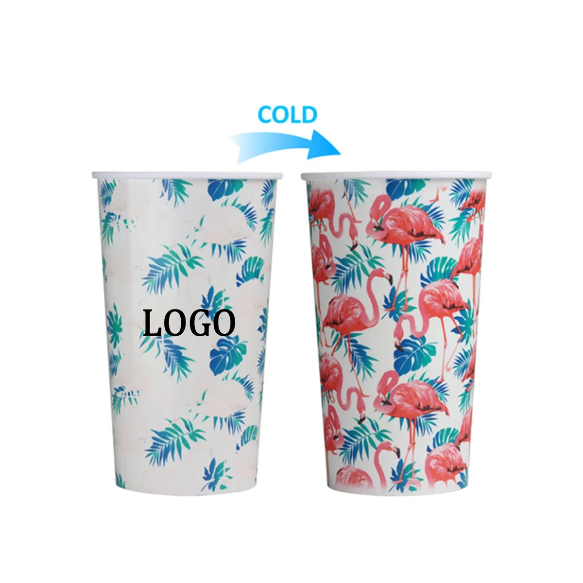 20oz Color Change Mood Plastic Stadium Cup 1