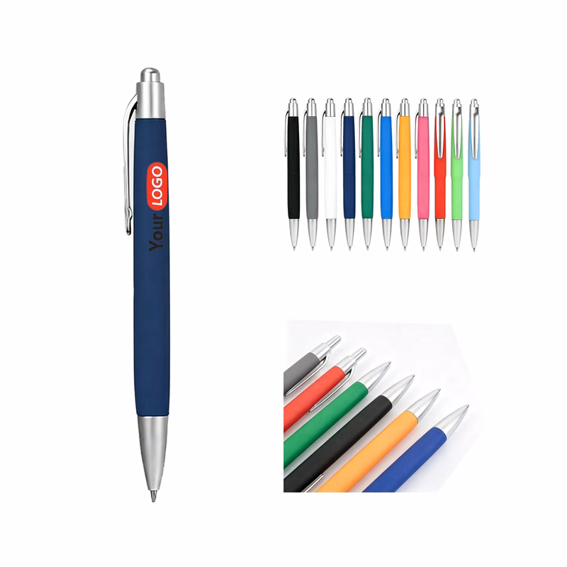 Promotional Custom Logo Retractable Plastic Ballpoint Pens
