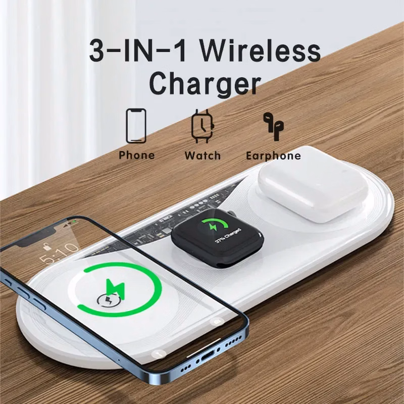 3-in-1 15Watt Wireless Charging Station