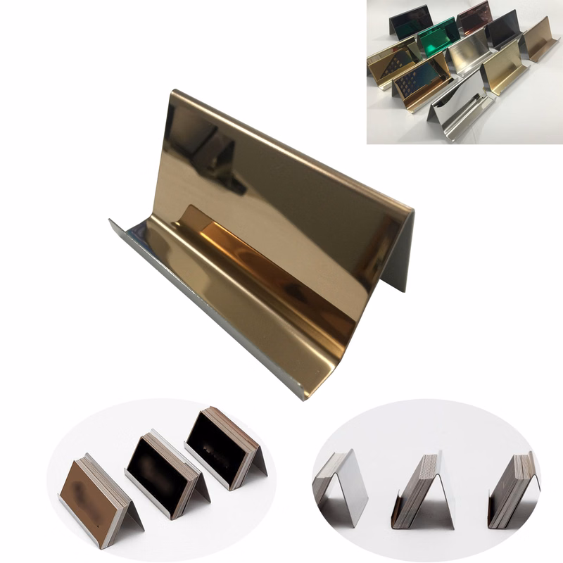 Stainless Steel Business Card & Phone Holder