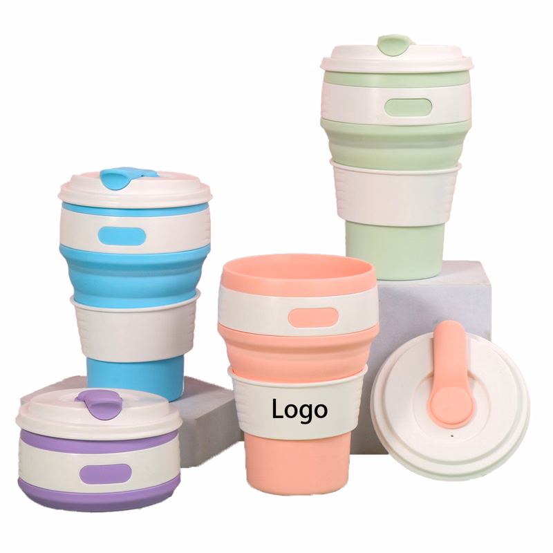 Silicone Portable Foldable Water Cup