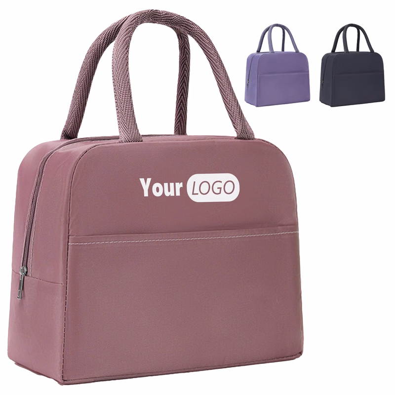 Oxford Custom Solid Color Lunch Bag