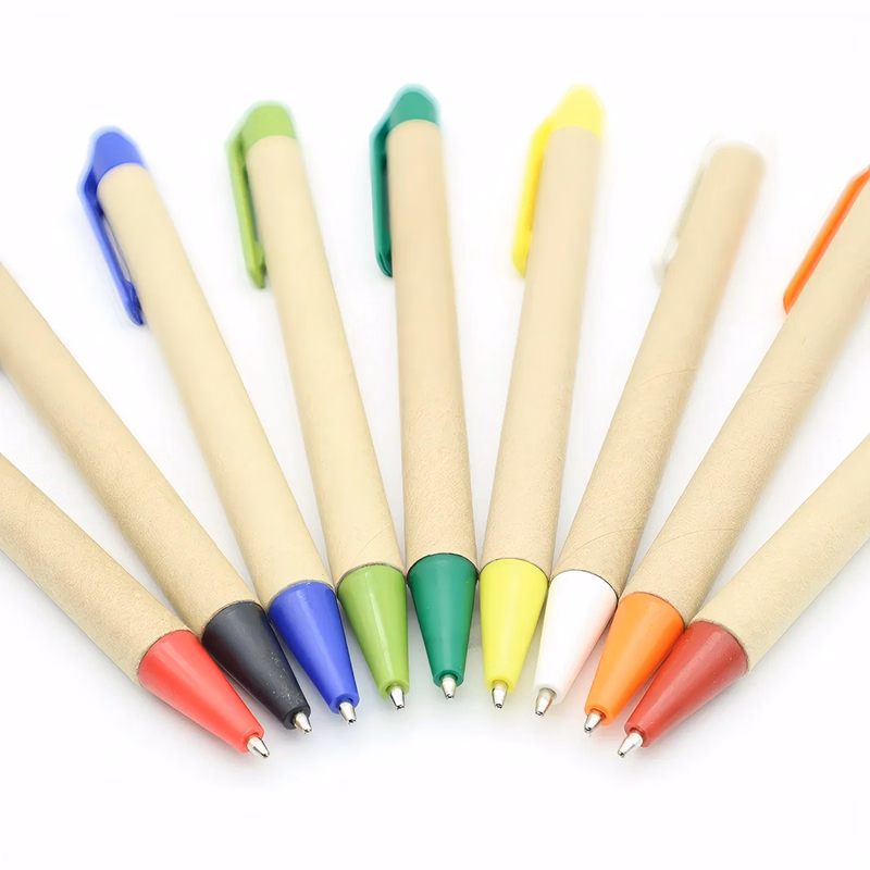 Kraft Paper Tube Ballpoint Pen