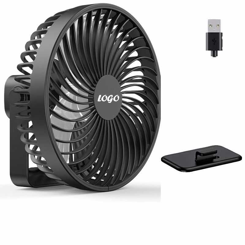 Portable Usb Camping Fan With Battery And Night Light