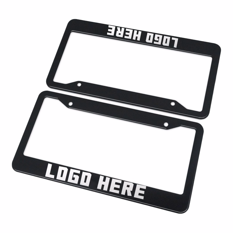 Round License Plate Frame