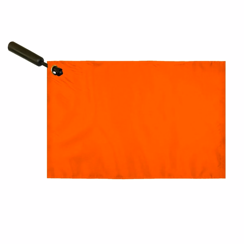 Blank 1 Ply Swirler Flag 12" x 18" W-Poly