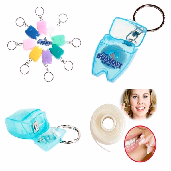 Dental Floss Keychain