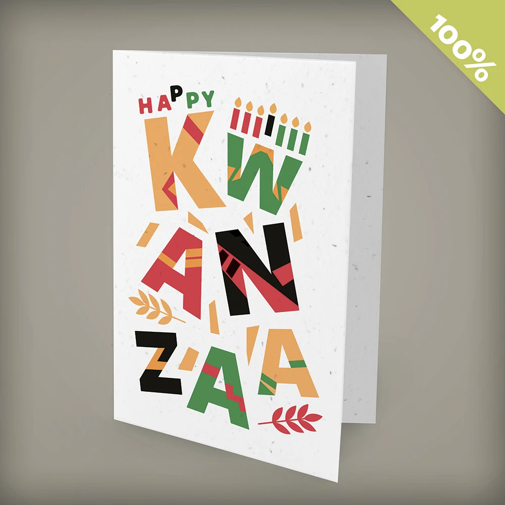 Happy Kwanzaa Business Holiday Cards 1