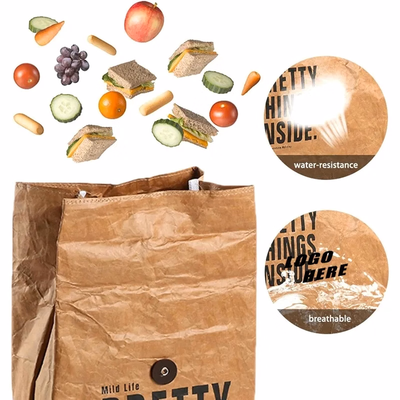 Waterproof Insulated Lunch Bag with 2 Buckles