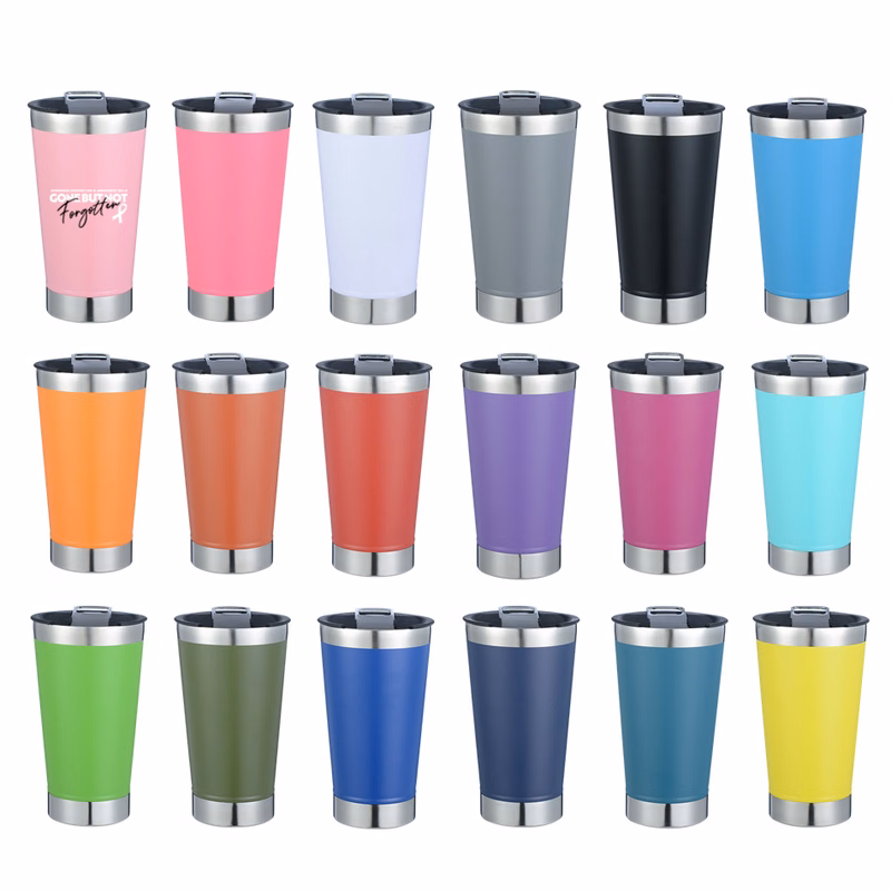 20Oz. Stainless Steel Beer Mug w/ Bottle Opener