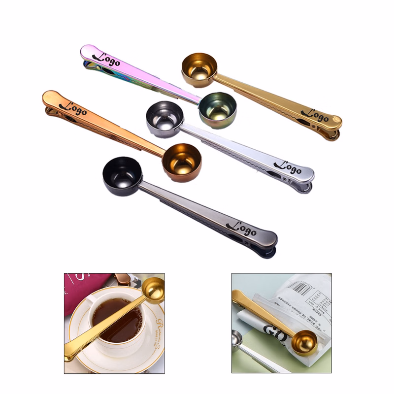 Stainless Steel Coffee Spoon Clip