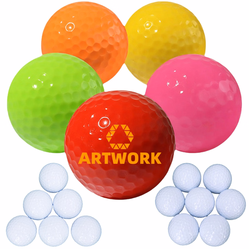 Recycled White Practice Golf Ball