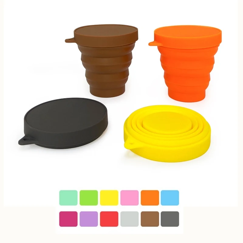 Custom 5 oz Collapsible Silicone Cup 1