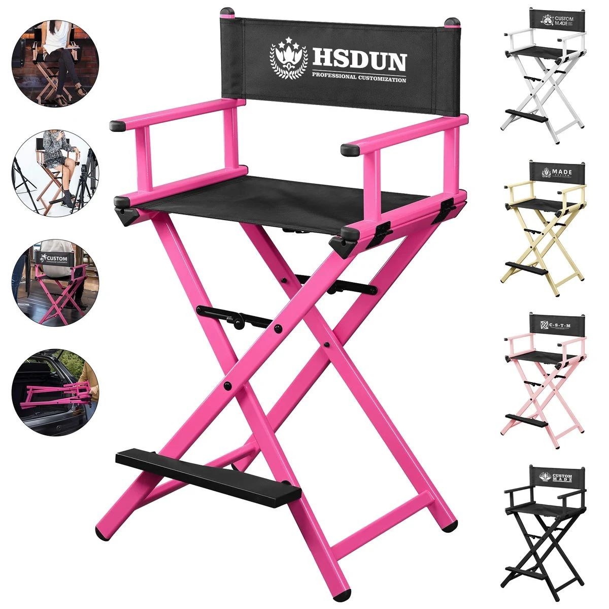 Folding Makeup Chair 1