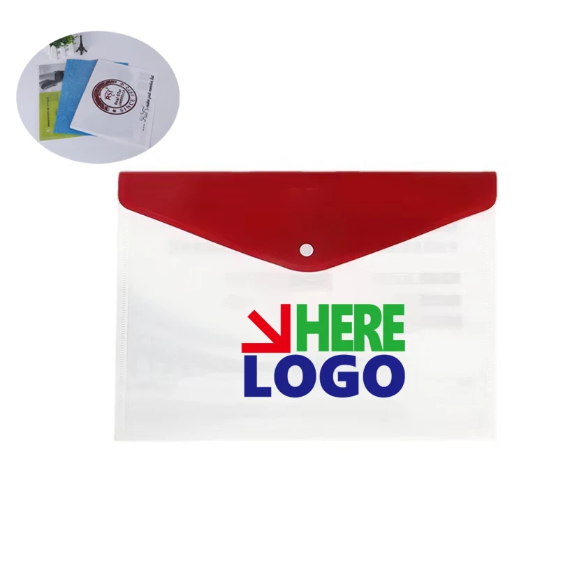 MOQ50 Waterproof Plastic A4 Size Document File Folder 1