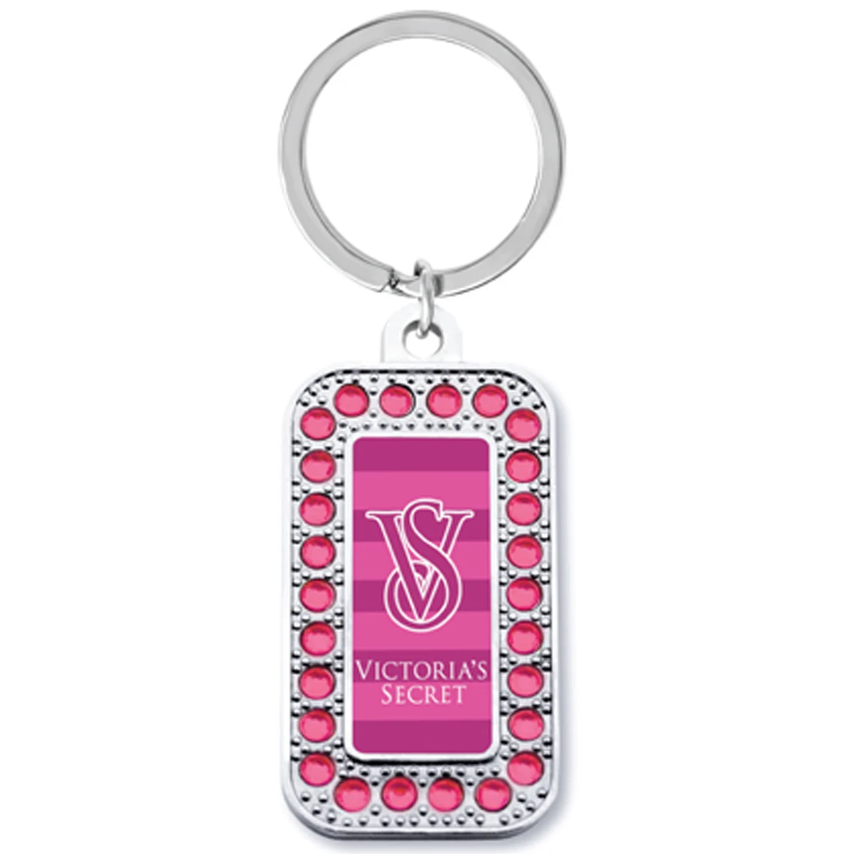 Deluxe Bling Dog Tag Key Tag 1