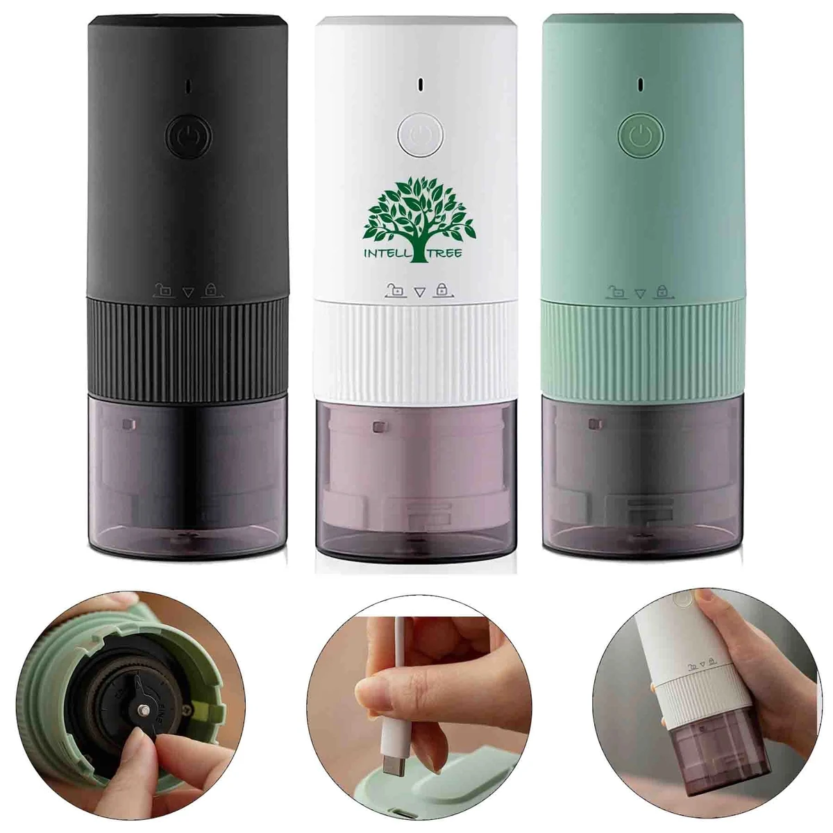 USB Rechargeable Portable Electric Coffee Grind 1