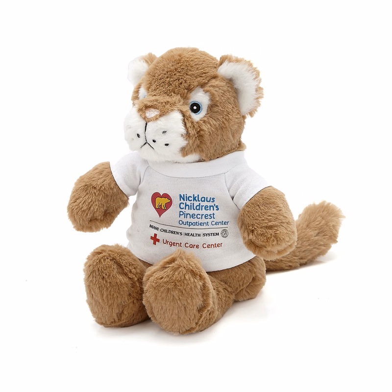 9" Cuddle Plush Friend- Cougar