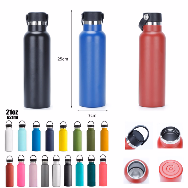 21oz Stainless Steel Vaccum Insulated Water Bottle