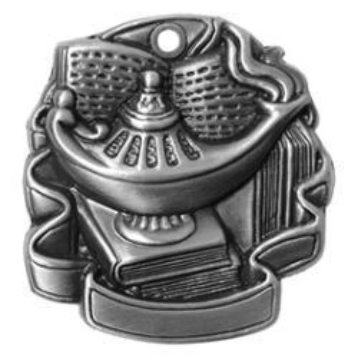 Lamp High Relief Design 2-1/2" 1
