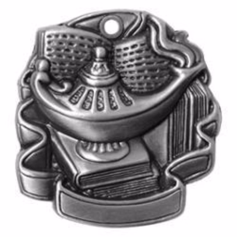 Lamp High Relief Design 2-1/2"