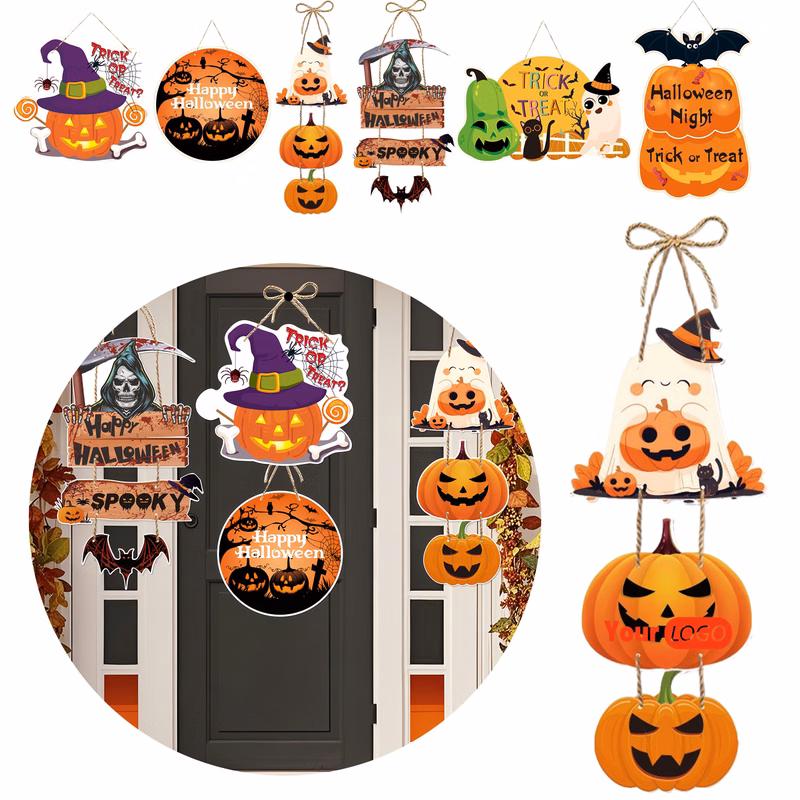 Halloween Party Door Hanger