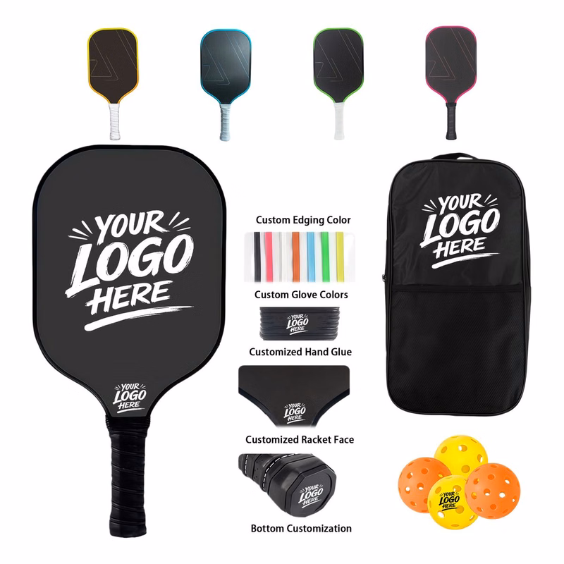 Professional Pickleball Paddle Bundle With Balls