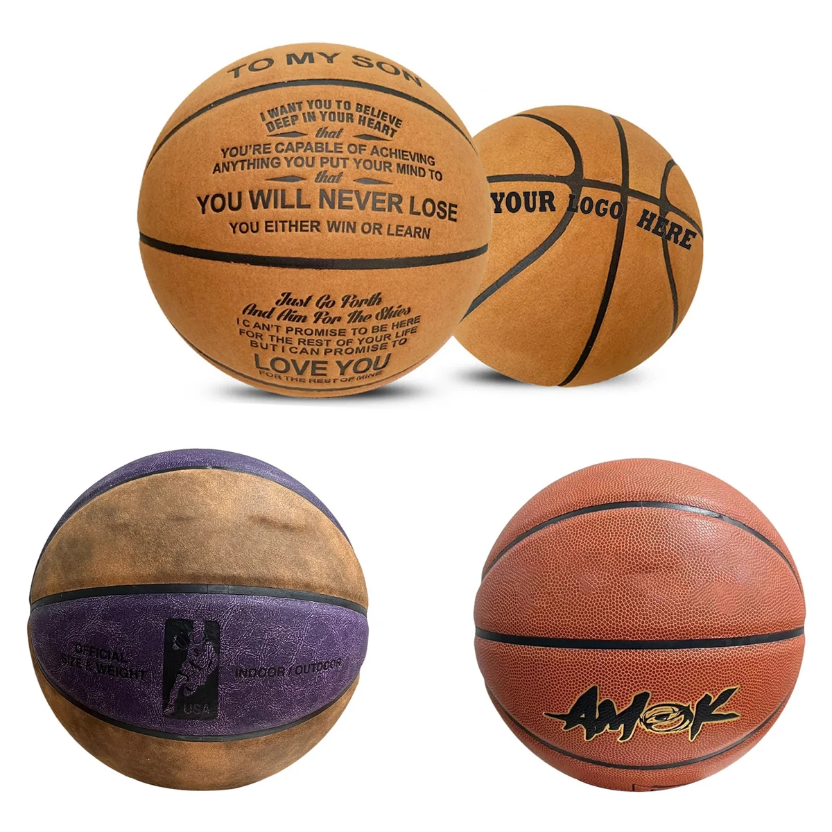 Standard Size 7 PU Basketball 1