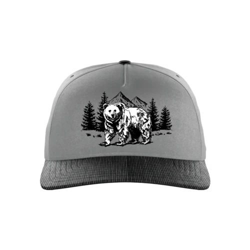 Waggle Grizz Corduroy Brim Hat 1