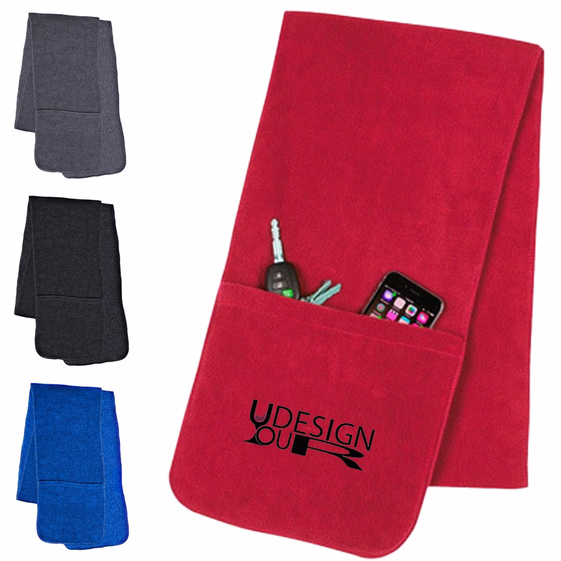 Scarf with Hidden Pocket