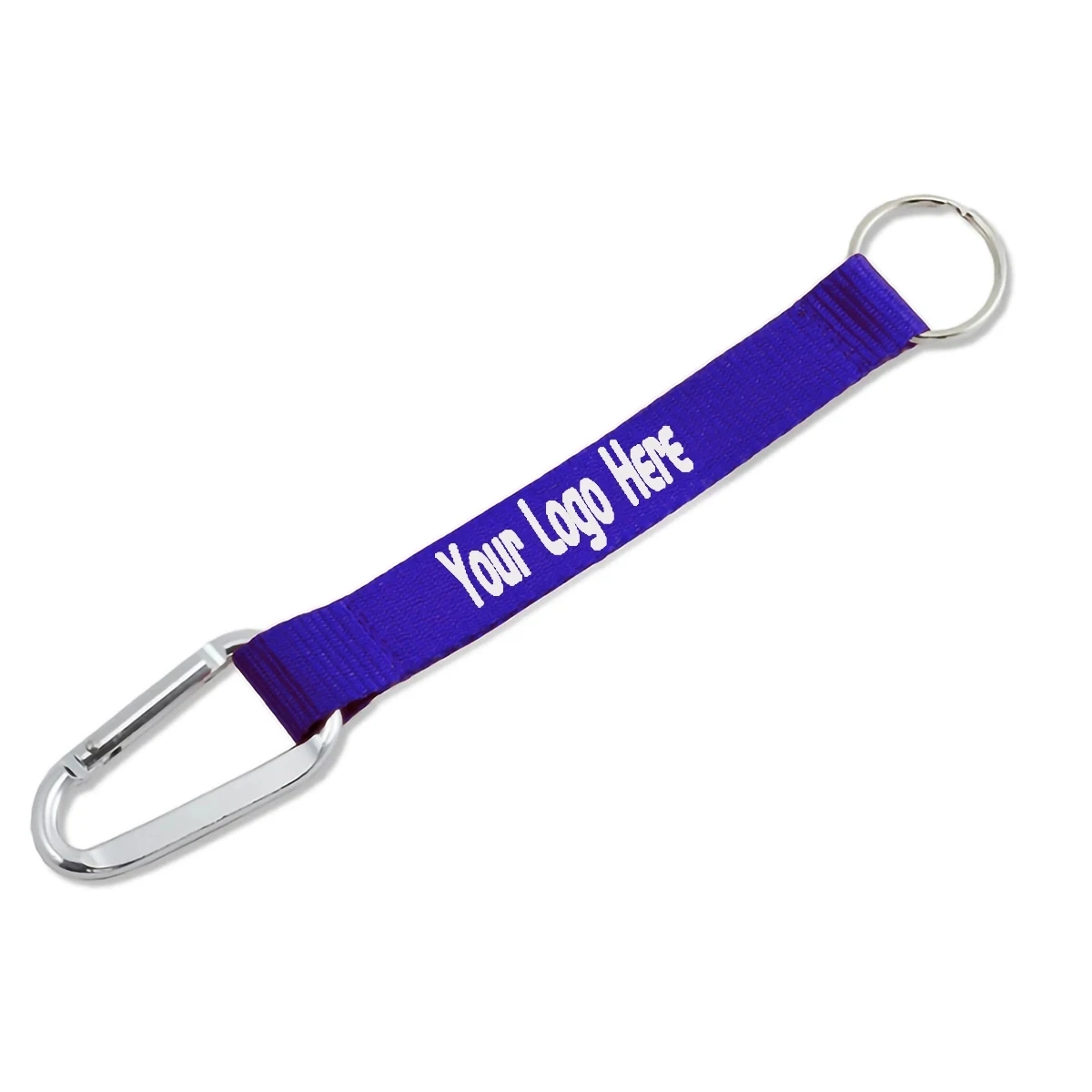 Protable Short Lanyar With Carabiner and Keyring 1