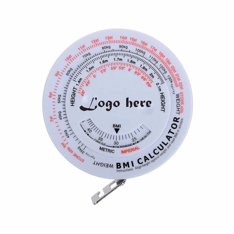 BMI Body Mass Index Retractable Tape